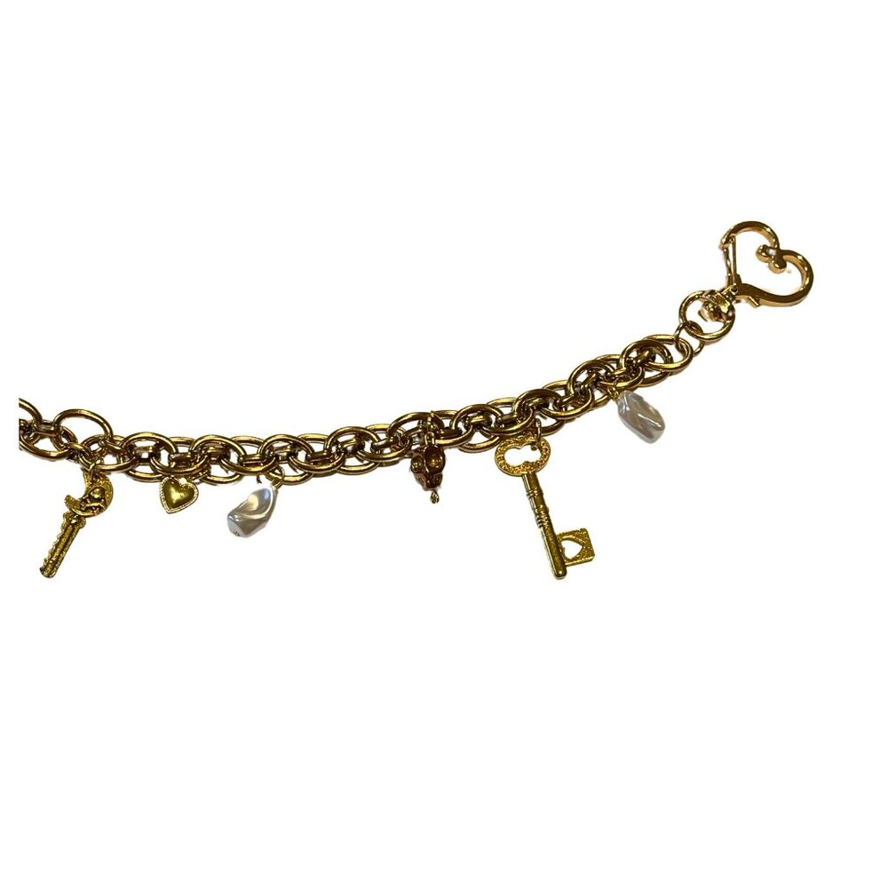Gold Key Bag Charm - Picture 8 of 10